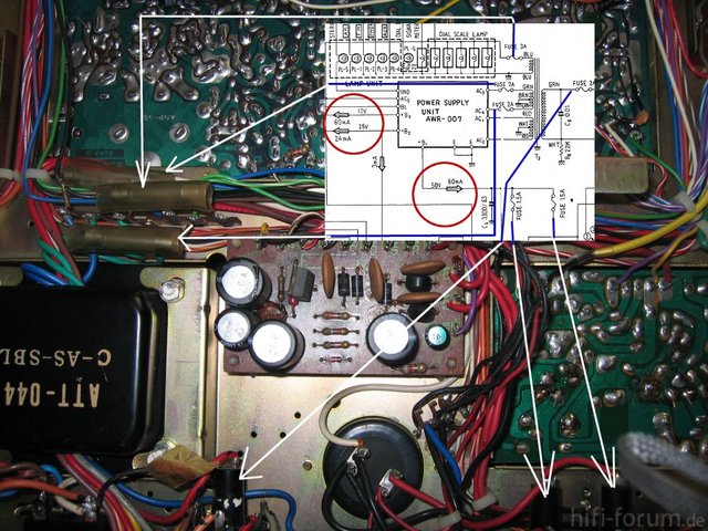 Sicherungen SX 525 (FVZW Model)