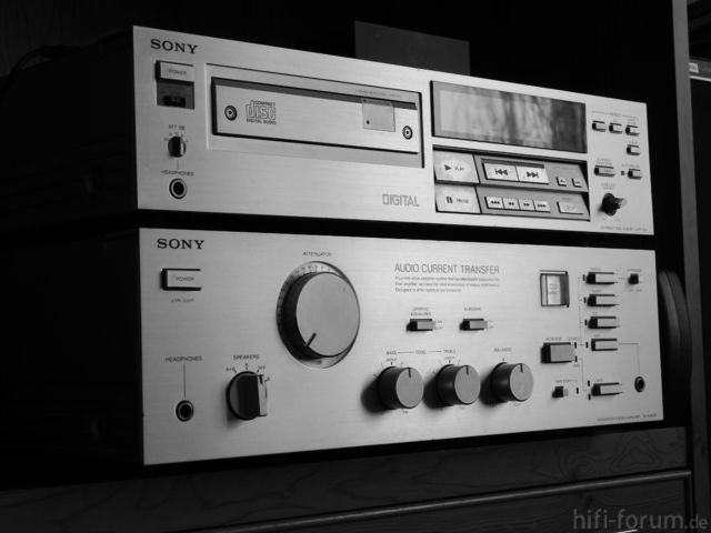 Sony TA-AX500 und CDP-501