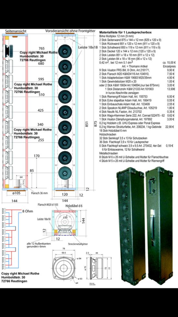 visaton frs 8 m line array