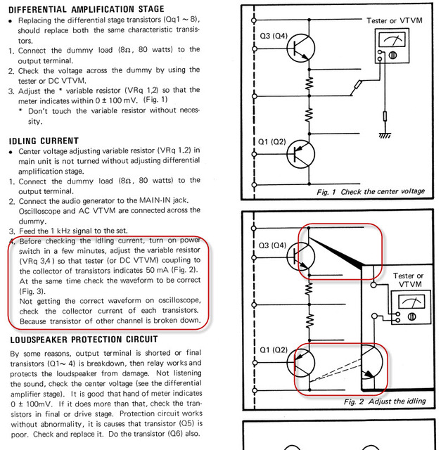 KA-7002 Adjustements