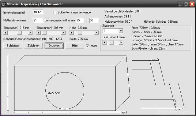 Kistenvolumen Esx Sxb 300 Jpg Schräge 330mm