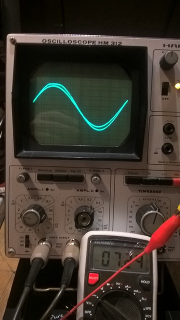 1KHz GM70+Eingang