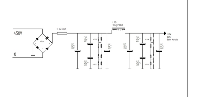 Netzteil GM70 6SN7