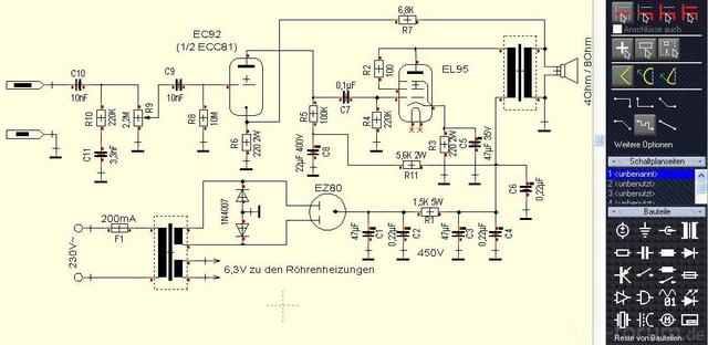 Schaltplan AMP