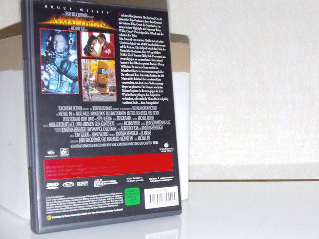 Armageddon DVD