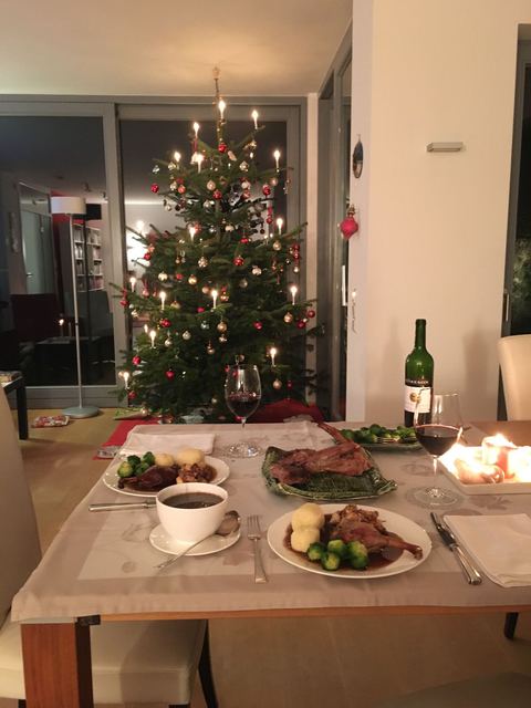 Weihnachtsdinner