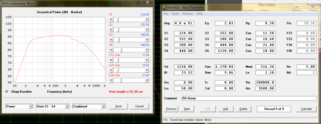 B&C 18PS100 Horn