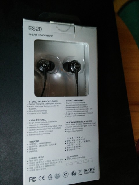 Soundmagic ES20-BK