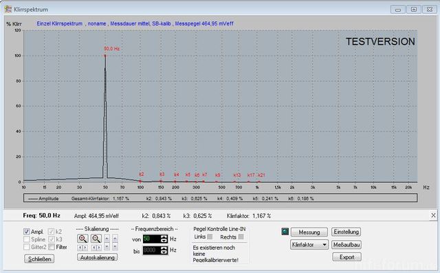 Xonar Neu 50 Hz