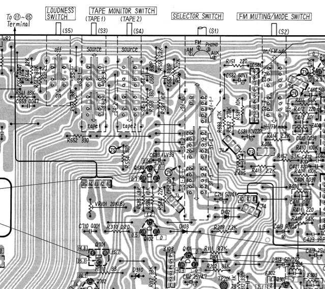 Technics Sa-303 Ausschnitt 2