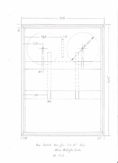 2x15 Rearloaded Front