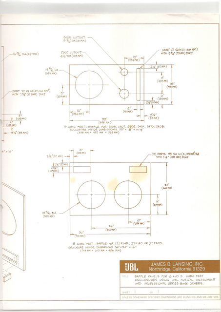 JBL 4508 Plan 1