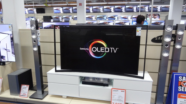 Samsung curved OLED-TV-Erfurt-Saturn