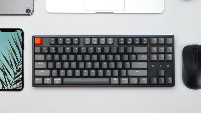 Pf A34777cf  KeychronK8tenkeylesswirelessmechanicalkeyboardforMacWindowsiOSwithHotswappableGateronan