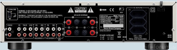 PMA710AE Back