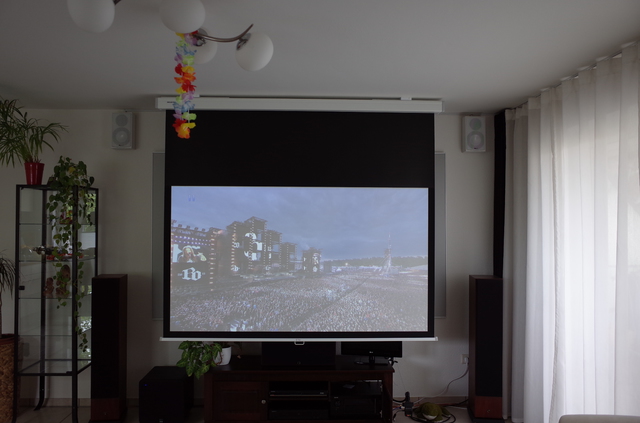 110\" Magicscreen Reference Vs. Spalluto