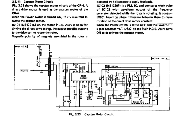 Sankyo Double Capstan DD Motor Drive