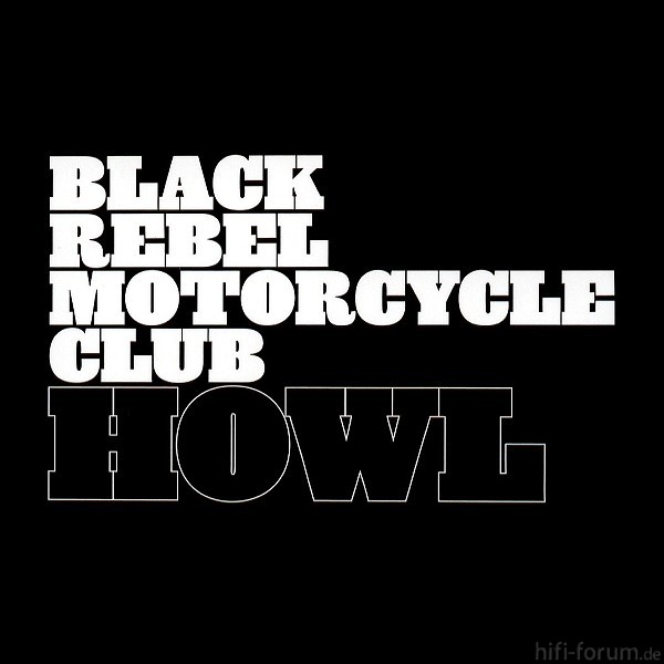 Black Rebel Motorcycle Club   Howl Front Small