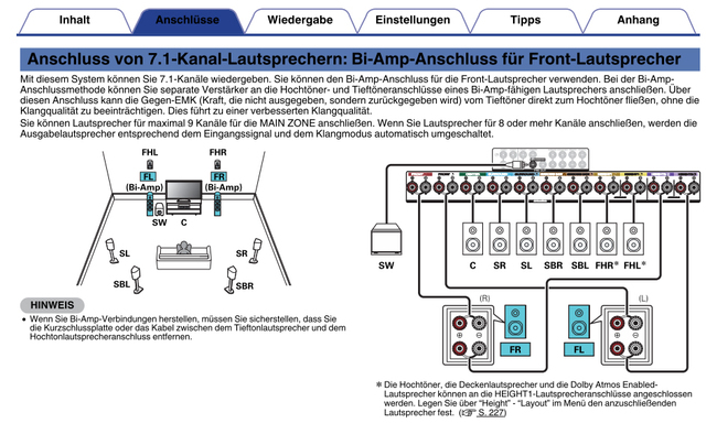 User Manual Endstufen