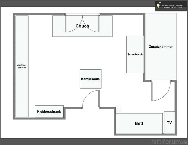 Zimmer Grundriss