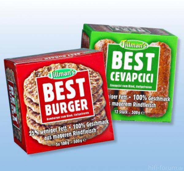 378637 TILLMANS Best Burger Oder Cevapcici Xxl