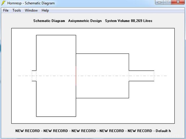 Hornresp Schematic