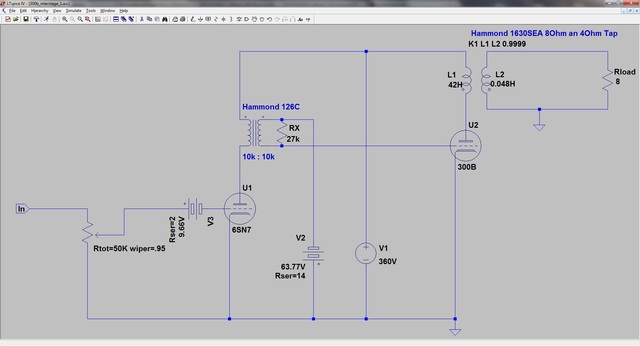 6SN7 300B Interstage
