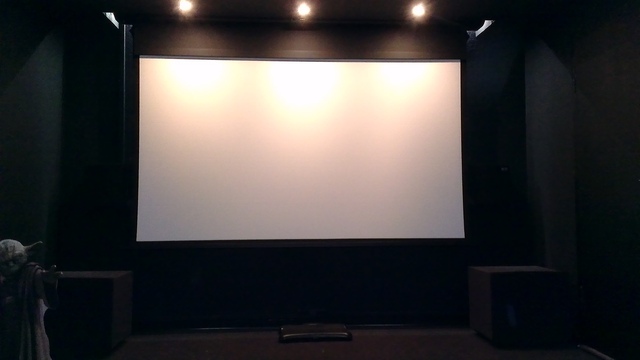 Nach Vorne Leinwand Runter 16/9