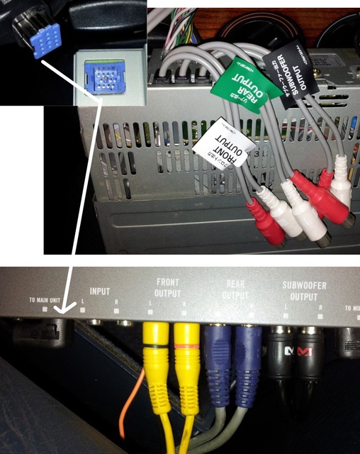 Pioneer KEH-P8200RDS zu DSP DEQ-P800