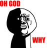 Oh God Why Smiley Emoticon