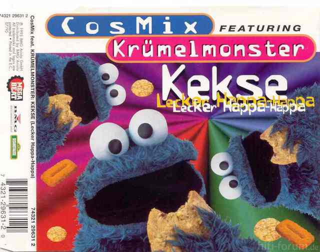 CosMix FEATURING Krümelmonster "KEKSE (Lecker Happa-Happa)"