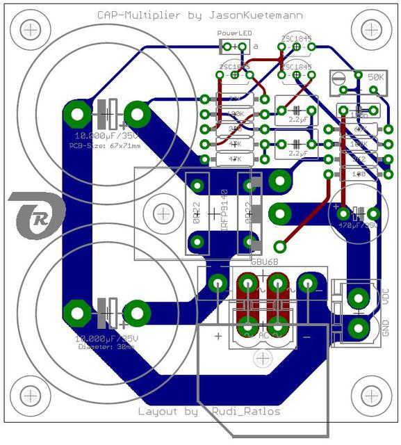 CAPMX PCB-Durchsicht