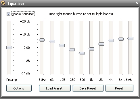 Media Monkey Equalizer