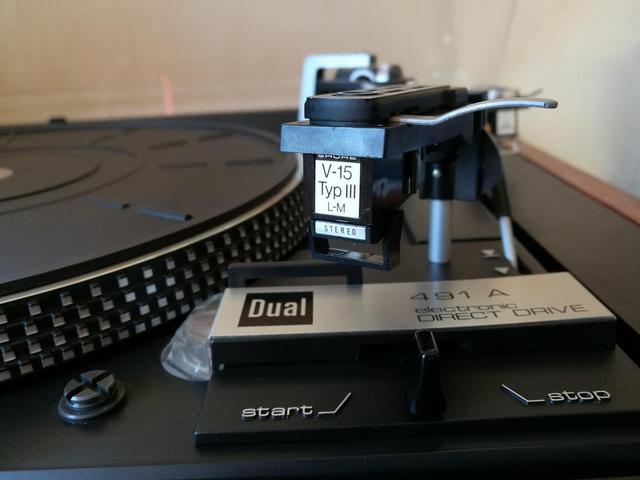 Dual 491 A Mit Shure V15  III A