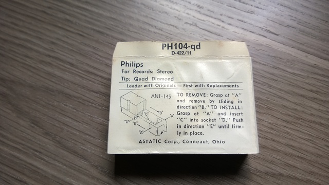 Philips 412 Astatic Quadro Nadel II