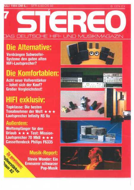 Test RS2A Stereo 1984