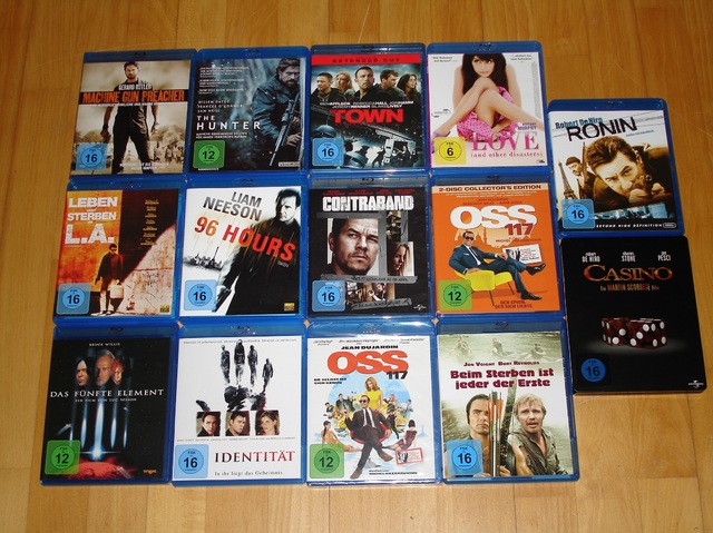 Blu Ray Sammlung