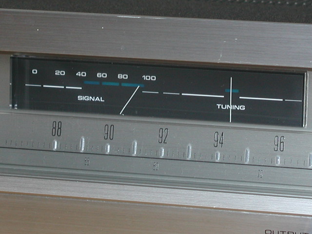 Pioneer TX-9800 Display