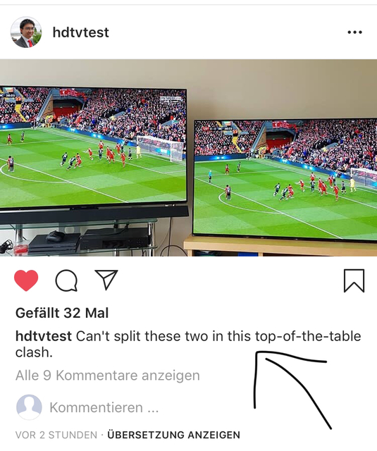 Instagram HDTVTest