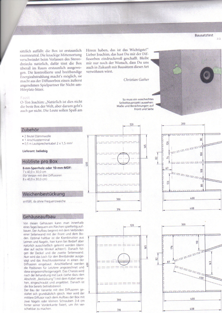 Bauvorschlag DIY
