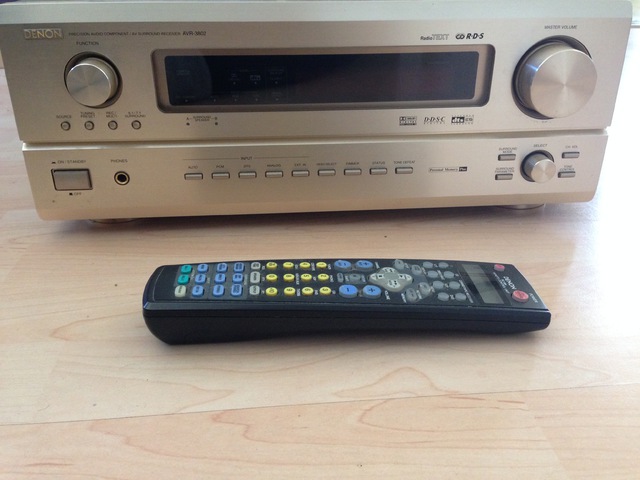 DENON AVR3802 Champagner