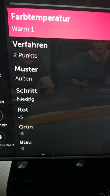 LG 65UH6159 Einstellungen zum TV schauen.