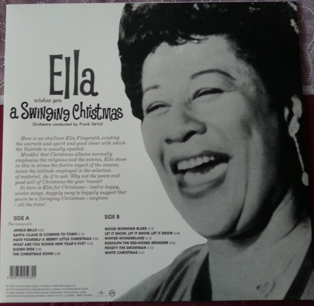 Ella Fitzgerald -Ella Wishes You A Swinging Christmas