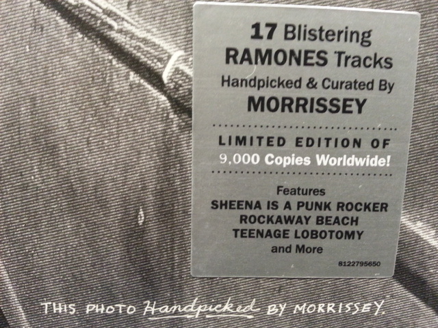 RAMONES - Morrissey Curates the Ramones