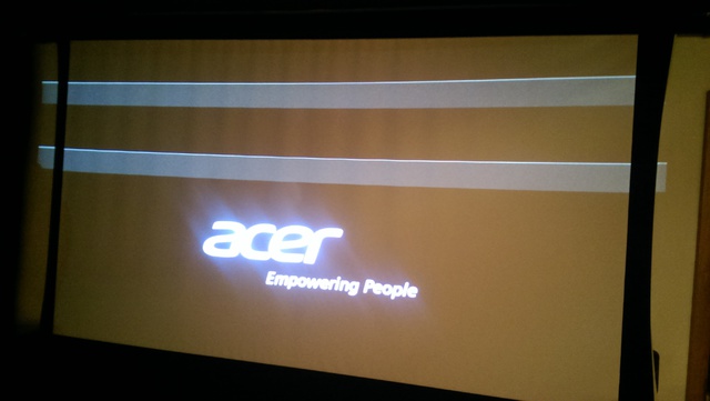 Acer X1311WH Bildfehler