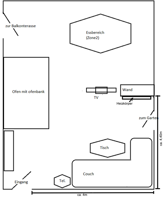 Grundriss Wohnung