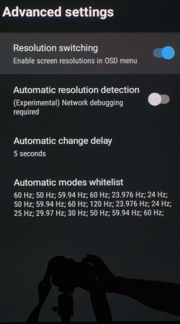 Nvidia Shield Config For Auto RR Change 4