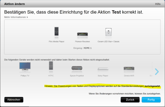 Zurück Auf Standardeinstellungen 2