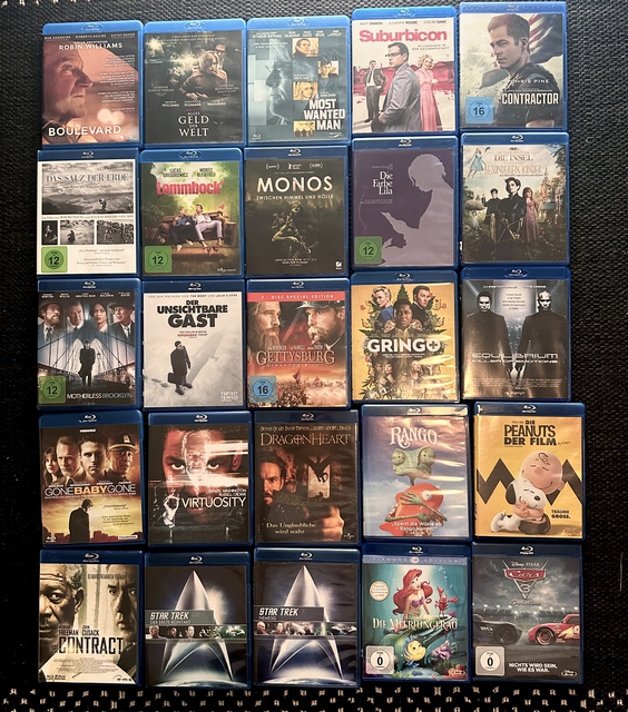 Blu-ray Sammlung Teil 4