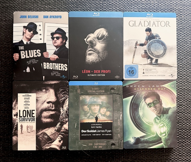 Blu-ray Sammlung Teil 6